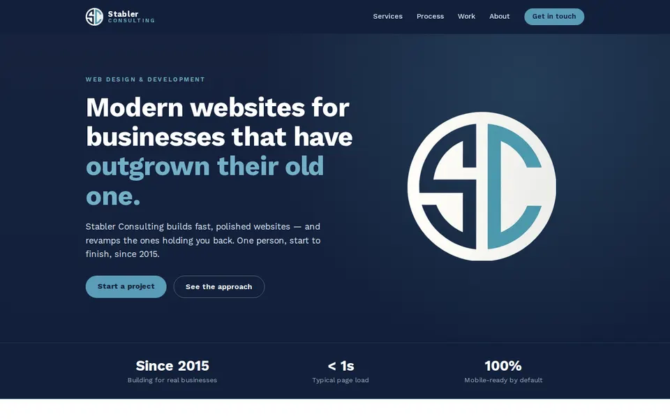Stabler Consulting home page
